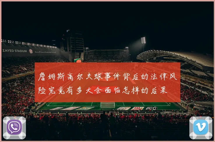 詹姆斯高尔夫球事件背后的法律风险究竟有多大会面临怎样的后果